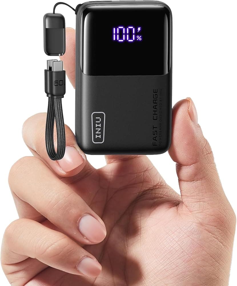 INIU ultra mini 10K 45W travel power bank